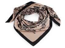 Saténový šátek 90x90 cm