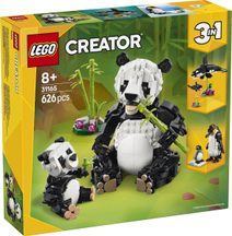 LEGO CREATOR Divoká zvířata: Pandí rodinka 3v1 31165