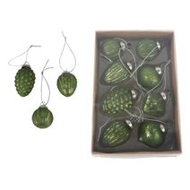 Vánoční ozdoba 8 ks S0516-15 - bo×: 17×11×4.5