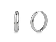 Náušnice z nerezové oceli kroužky