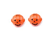 Rolnička dýně halloween Ø30, 40 mm 2 kusy