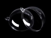 Plastová koule Ø6 cm dvoudílná