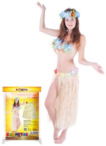 Sukně hawai dospělá vel.,přírodní