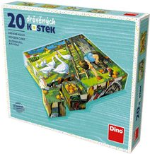 DINO Puzzle Mickey Mouse sportuje 26x18cm skládačka 2x77 dílků