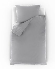 Bavlněné povlečení do dětské postýlky Obláčky růžové