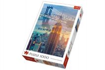 Puzzle New York při svítání 1000 dílků v krabici 27x40x6cm