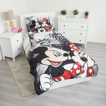 Povlečení Minnie srdce Bavlna, 140/200, 70/90 cm