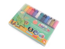 Kreativní akrylový fix / popisovač sada 12 ks, 4 mm