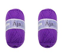 SET 2ks - Příze ÁJA Fialová 959 50g / 217 m