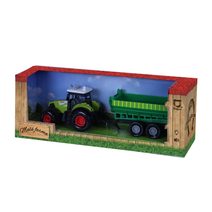 Traktor se zvukem a světlem s vlečkou