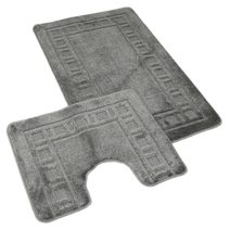 Koupelnová a WC předložka rám šedý