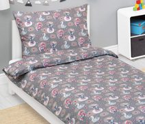 Povlečení Panda Bavlna, 140/200, 70/90 cm