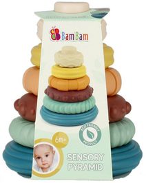 TAF TOYS Baby knížka textilní s aktivitami Kde je Joey? pro miminko