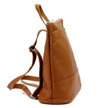 Kožená malá dámská crossbody kabelka na řetízku černá