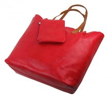 Velká černá shopper dámská taška s crossbody uvnitř