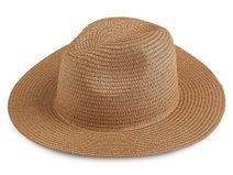 Letní klobouk / slamák unisex k dozdobení