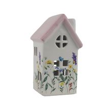 Dekorace domeček s LED osvětlením X6663 - 6.2 × 6 × 10.7 cm