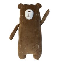 Polštářek mikrospandex Medvěd hnědý 53 cm