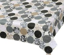 Ubrus BERTA Šedá,Bílá,Béžová 605