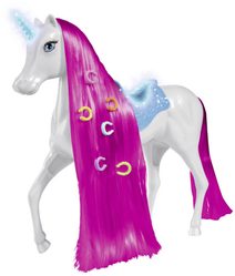 Kůň + panenka žokejka plast 20cm v krabici