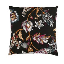 Žlutý/fialový polštář Abstract 40x40cm