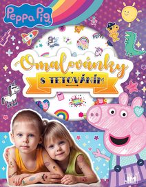 Omalovánky + tetování Peppa Pig