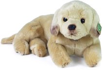 PLYŠ Pes Labrador světlý ležící 38cm Eco-Friendly *PLYŠOVÉ HRAČKY*