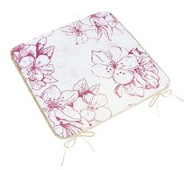 Sedák Adéla hladký Vínová,Bílá 34/184