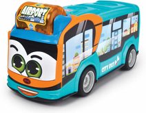 DICKIE ABC Baby městský autobus 22cm s chrastítkem volný chod plast