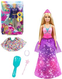 MATTEL BRB Dreamtopia panenka Barbie / panák Ken s transformací 2v1