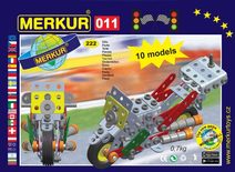 Stavebnice MERKUR 012 Odtahové vozidlo 10 modelů 217 KUSŮ