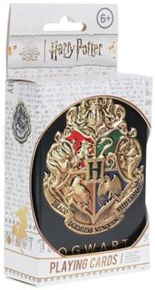 Hra karty hrací Harry Potter Bradavice v plechové krabičce dárkové balení
