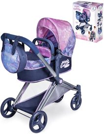 DeCuevas kočárek Magic Bubble 2024 3v1 (skládací) pro panenku