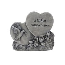 Dekorace na hrob X7471 - 12.5 × 5 × 10.5 cm