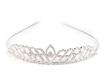 Štrasová čelenka / korunka do vlasů