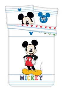 Povlečení do postýlky Mickey Colors baby 100x135, 40x60 cm