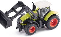 Traktor kovový s přívěsem 23cm 4 druhy v krabici