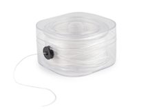 Pruženka / gumička plochá šíře 0,8 mm krabička s odvíjením