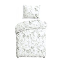 Mušelínové povlečení - sv. šedé 140x200+70x90 cm