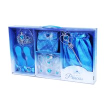 Sada princezna modrá v krabici 8 ks