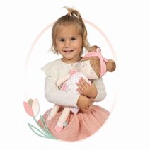 DeCuevas 21074 Plyšová panenka Tulipe 2025 - 36 cm