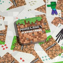 JERRY FABRICS Polštářek Minecraft Survival Mode Polyester, 40/40 cm