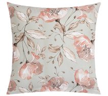 Polštářek ADÉLA Lososová,Šedá 55/238 40x40 cm