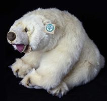 Plyšový medvěd hnědý 24 cm