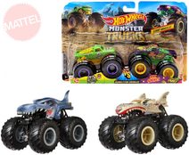 MATTEL HOT WHEELS Auto Monster Trucks set 2ks velká kola demoliční duo