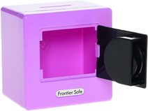 KRTEK Pokladnička Krteček 15cm set kasička se zámkem a klíčky kov