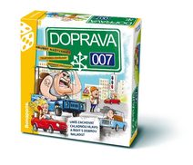 DOPRAVA 007 rodinná společenská hra v krabici 30x30x8cm