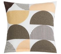 Povláček flanelový Hnědá,Lososová 12/381 40x40 cm