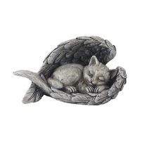 Dekorace na hrob pro kočku X7478 - 12.5 × 7 × 7.5 cm