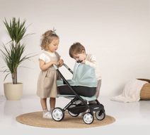 DECUEVAS Kočárek hluboký Didi 2021 + přenosná taška pro panenku miminko